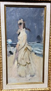 088_14022020 Asti C.so Vittorio Alfieri, 357 Palazzo Mazzetti Monet e gli Impressionisti in Normandia Claude Monet Camille sulla Spiaggia (1870)