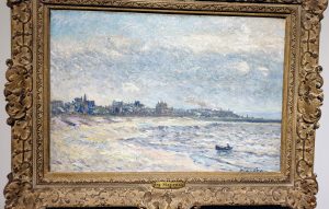 089_14022020 Asti C.so Vittorio Alfieri, 357 Palazzo Mazzetti Monet e gli Impressionisti in Normandia Maxime Maufra La Spiaggia di Le Havre (1893)